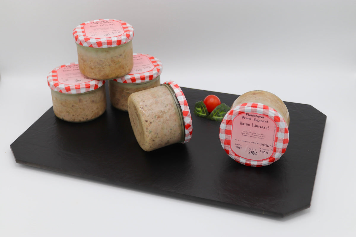 Hausmacher Leberwurst im Glas