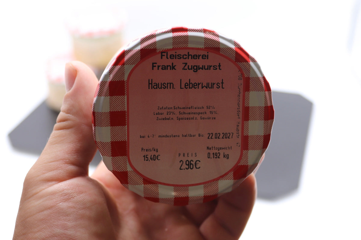 Hausmacher Leberwurst im Glas