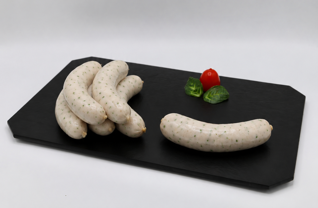Weißwurst mit Petersilie